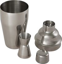 SHAKER PER COCKTAIL IN ACCIAIO RICICLATO
